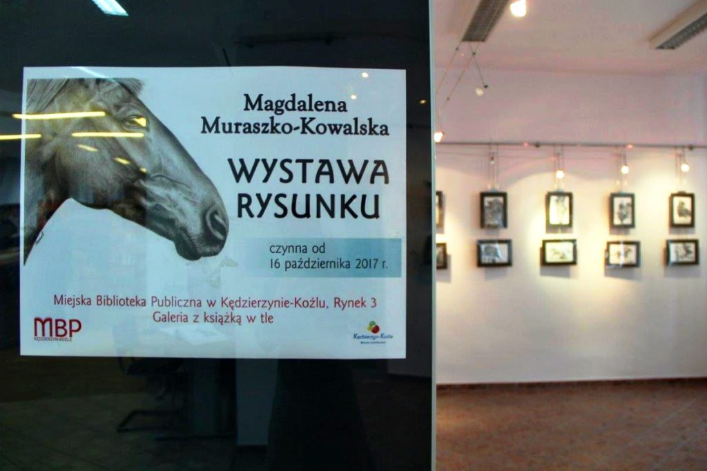 Wystawa Muraszko-Kowalskiej w Kędzierzynie-Koźlu.