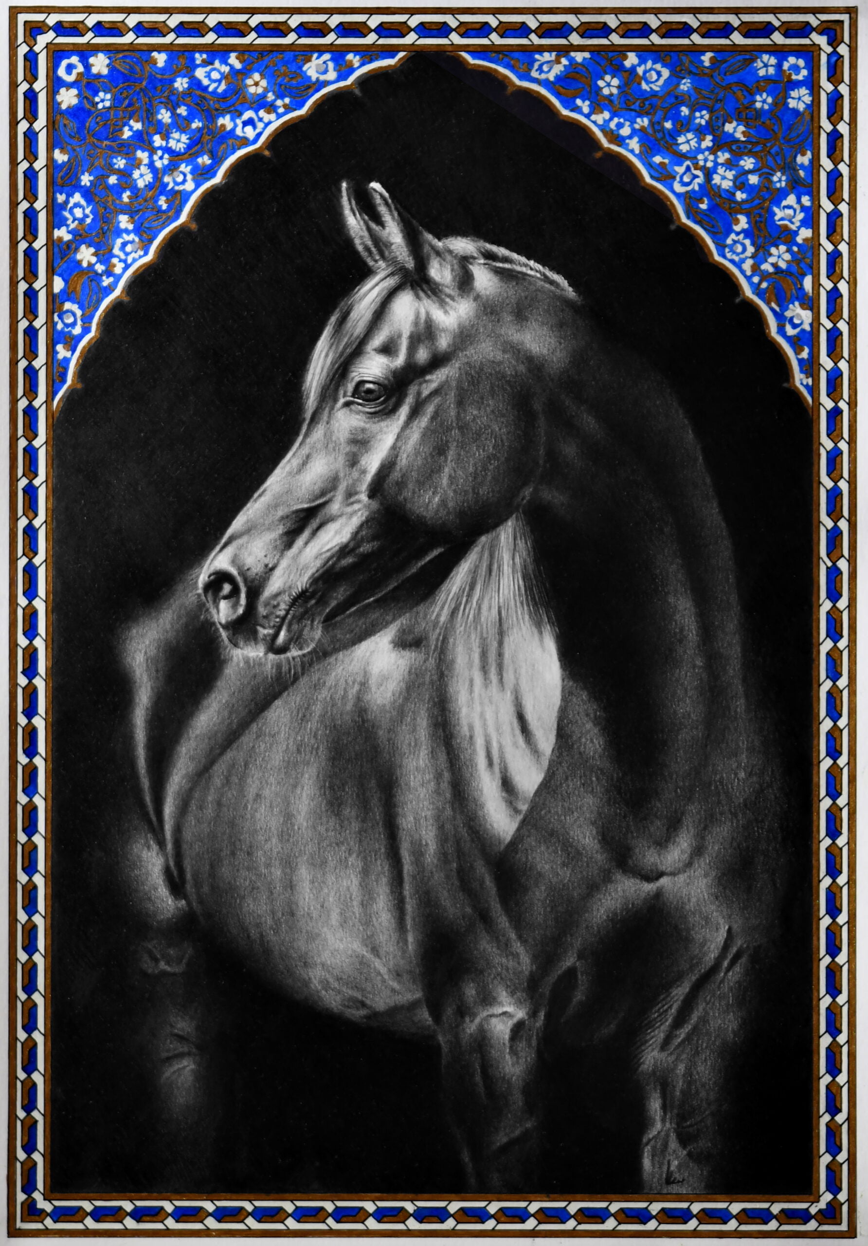 Koń orientalny – Pentagram.